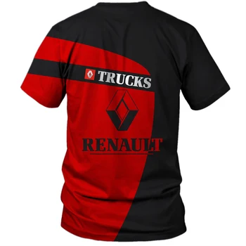 RENAULT-2020 metų Vasaros Naują 3d atspausdintas marškinėliai Vyrams trumpomis rankovėmis marškiniai Juokinga T shirts 3d T-shirt viršūnes tees harajuku Vyrų Drabužiai.