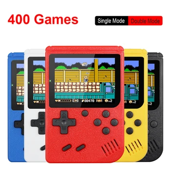 Retro Nešiojamas Mini Nešiojamą Žaidimų Konsolę 8-Bitų 3.0 Colių Spalvotas LCD Vaikai Spalva Žaidėjas įmontuotas 400 žaidimai žaidimas mašina