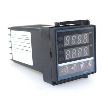 REX-C100 Skaitmeninis PID Reguliatorius REX C100 40DA SSR Relė Išėjimo Termostatas Kit + K, Termopora Zondas / Šilumos Kriaukle