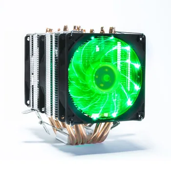 RGB cpu Radiatoriaus 6 vamzdeliai Aušinimo Ventiliatoriaus Aušintuvas Intel AMD CPU LGA 1155 1156 1150 1366 2011 X79 2011-3 X99 Lizdą pagrindinėje Plokštėje