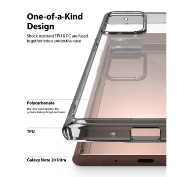 Ringke branduolių Sintezės Galaxy Note 20 Ultra Silikono Atveju Lankstus Tpu Rėmo Skaidrus Sunku VNT Atgal Hibridas Pastaba 20+ Dangtis