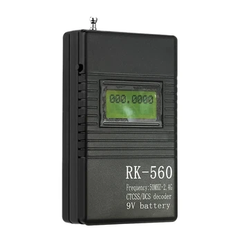 RK-560 Dažnio Detektorius 50MHz-2.4 GHz Išmatuojami Dažnio garso Išjungimo