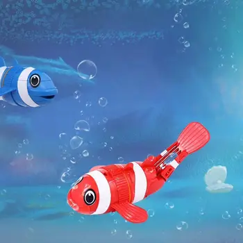 Robotas Žuvų Žaislai Plaukimo Elektroninių Žuvų Vonios Žaislas Robotų Gyvūnėlių Plaukimo Baby Vandens Žaislas 