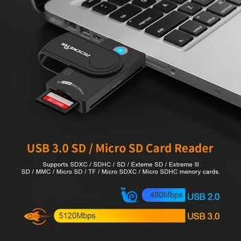 Rocketek USB 3.0-2.0 multi Smart 