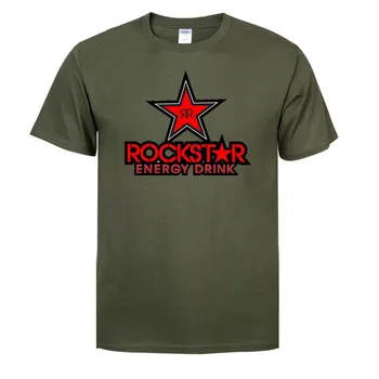 Rockstar Hip-Hop Negabaritinių Marškinėliai Vyrams 2020 Streetwear Harajuku Spalvos Marškinėlius Trumpomis Rankovėmis Medvilnės Prarasti HipHop T-Shirt Plius Dydis