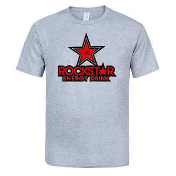 Rockstar Hip-Hop Negabaritinių Marškinėliai Vyrams 2020 Streetwear Harajuku Spalvos Marškinėlius Trumpomis Rankovėmis Medvilnės Prarasti HipHop T-Shirt Plius Dydis
