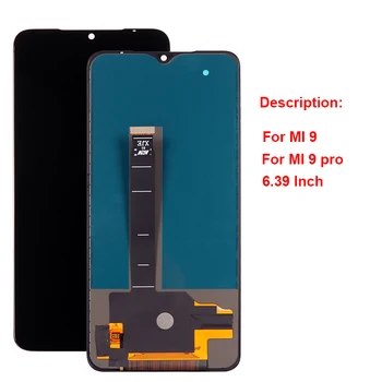 Rodyti Xiaomi MI 9 MI9 Jutiklinis Ekranas Mult-Touch 