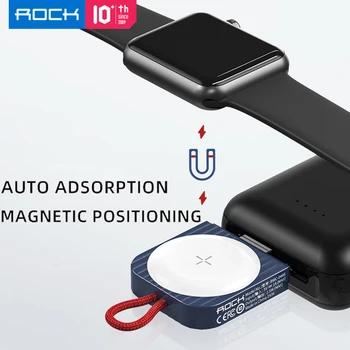 ROKO Smart Žiūrėti Belaidis Kroviklis, Skirtas iwatch 2.5 W spartusis įkrovimas USB Tipo C Magnetinio Nešiojamas Su Indikatorius Nešiojamų Keychain