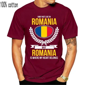 Rumunija, Mano Širdis Priklauso Rumunijos Šalies Meilė Top 2020 Vyrų Mados Pobūdžio Fitneso Hoodies Susagstomi megztiniai