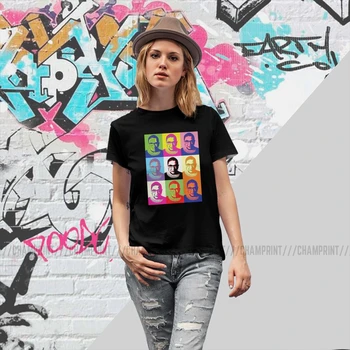 Ruth Bader Ginsburg RBG Feminizmo T-shirt Moterims Marškinėlius Mados Marškinėliai, Topai Pagrindinio Apvalios Kaklo Moterų Drabužiai Plius Dydis