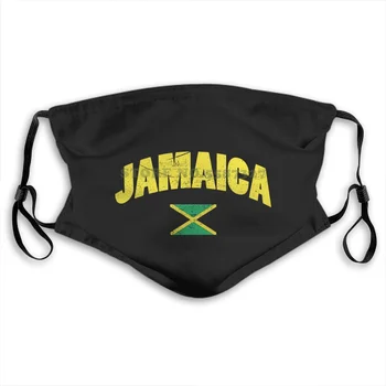 S Stree Twear Jamaikos Vėliava Jamaikos Pasididžiavimas-Skubiai Plaunamas 