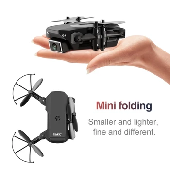 S66 Dual Camera FPV Drone HD Plataus Kampo Kamera 4K Dron WiFi Kameros Tranai Aukštis Išlaikyti RC Quadcopter Mini Drone Berniukas Žaislai Dovana