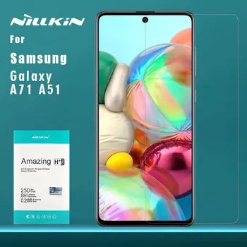 Samsung Galaxy A71 A51 Grūdintas Stiklas Nillkin Screen Protector 9H+ Pro Nuostabi skaidraus Stiklo Plėvelė Galaxy A71 A51 Stiklo