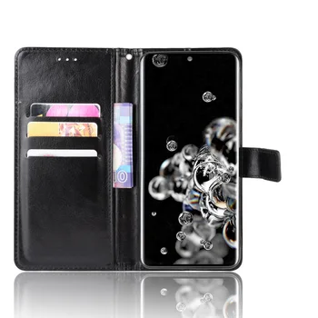 Samsung Galaxy S20 S 20 Ultra Atveju Apversti Prabanga PU Odos, Telefono dėklas, Skirtas Samsung S20+ 20 S Plius 5G Padengti