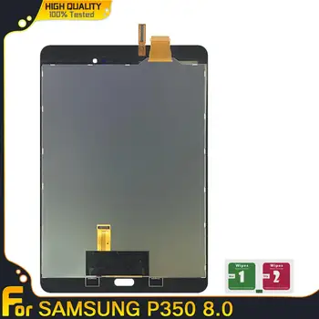 Samsung GALAXY Tab 8.0 P350 P355 Tablet Lcd Dispaly Jutiklinis Ekranas skaitmeninis keitiklis Jutikliai Visiškai Asamblėja Pultas atsarginės Dalys