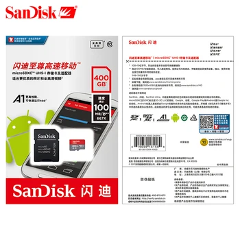 SanDisk atminties kortelė 16GB 32GB 64GB 128GB 100mb/s UHS-I TF Mikro SD kortelės Class10 Ultra SDHC SDXC flash atminties kortelė