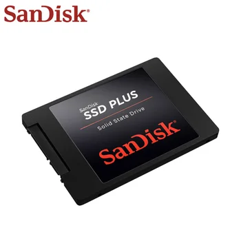 Sandisk SSD Plius 120GB 240GB SATA III SSD Hish Greitis Vidinio Kietojo Disko Kietąjį Diską 480GB 1 TB Nešiojamas Stalinį KOMPIUTERĮ