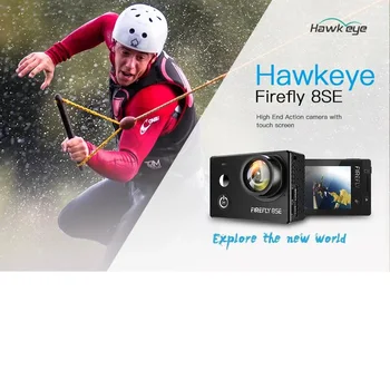 Sandėlyje Hawkeye Firefly 8SE Veiksmų Fotoaparatas Su jutikliniu ekranu 4K 30 fps 170 Laipsnių Super-Peržiūrėti 