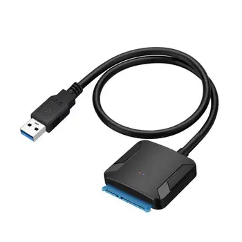 SATA į USB Adapteris Didelės Spartos USB 3.0 prie Sata 3 Keitiklio Kabelį, Laidą 2.5 3.5 