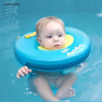 Saugesnio Kūdikio Kaklo Plaukti Ne-Pripučiami Kūdikių Kaklo Plaukti Žiedo Ratą Naujagimių Plaukti Treneris Baseinas Reikmenys 0-12months