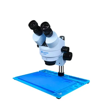 SAULĖS SS-004N aliuminio mikroskopu lydinio remonto trinkelėmis Professional versija visapusiškas remontas kilimėlis su mikroskopu denio
