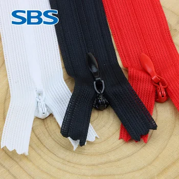 SBS nematomas nėrinių užtrauktukas, suknelė, kelnės grandinės drabužių, pagalvių montavimo vandens galvą atgal traukti uždarytas nailono užtrauktukas siuvimo accessories