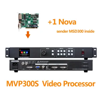 SDI vaizdo procesorius MVP300S su full led siųsti kortelės ts802d msd300 s2 t901 patalpose, led ekranas p5