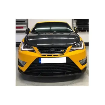 Seat Ibiza Cupra 6J 2012-2019 Bamperio Tvirtinimo Universalus 3 Gabalus Piano Black Lip Diffüsor Kūno Kit Auto Automobilis Priedų