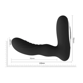 Sekso Produktai Vibratoriai Vyrų Prostatos Massager G-Spot Skatinti Vibracijos Užpakalis Kištukai Analinio Sekso Žaislais Vyrams, Moterims Suaugusiųjų žaislai