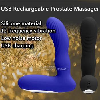Sekso Produktai Vibratoriai Vyrų Prostatos Massager G-Spot Skatinti Vibracijos Užpakalis Kištukai Analinio Sekso Žaislais Vyrams, Moterims Suaugusiųjų žaislai