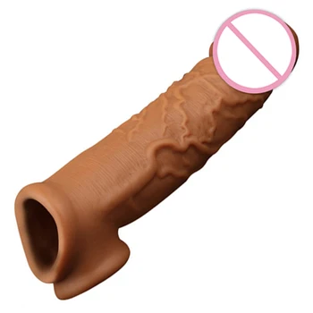 Sekso Žaisliukai Vyrams Vyrų Realistiškas Penio Mova Varpos Gaidys Žiedas Atidėti Ejakuliacija Daugkartinio Naudojimo Prezervatyvą Penis Plėtros Dildo Extender