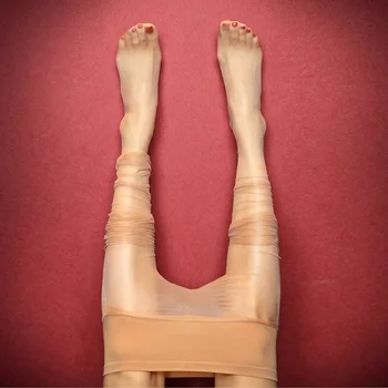 Seksualus Naftos Blizga Plius Dydžio Pėdkelnių Moterims Nailono Kojinės 3D Traceless Aukštos Elasitc Matyti Per Pėdkelnės 2020 Naują Atvykimo