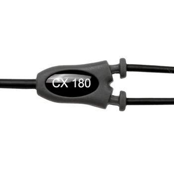 Sennheiser CX180 StreetII Stereo Ausines 3,5 mm Laidinė laisvų Rankų įranga Sportas Veikia Ausinių HIFI Ausines, iPhone Androd Muzikos Žaidimas