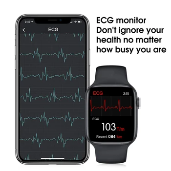 Serija 6 Smart Žiūrėti 2020 IWO W26 Pro SmartWatch EKG Širdies ritmo Monitorius Temperatūros Vandeniui PK IWO 8 13 