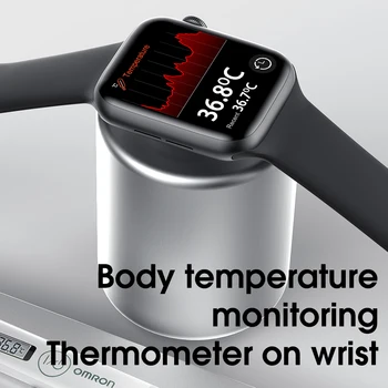 Serija 6 Smart Žiūrėti 2020 IWO W26 Pro SmartWatch EKG Širdies ritmo Monitorius Temperatūros Vandeniui PK IWO 8 13 