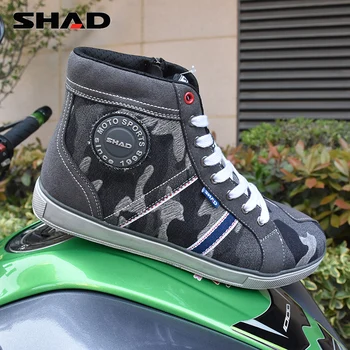 SHAD apsauginiai Drabužiai Motociklo Jojimo Batai Motociklo Batai Gatvės Lenktynių Batai Kvėpuojantis Biker Batai motociklo batai