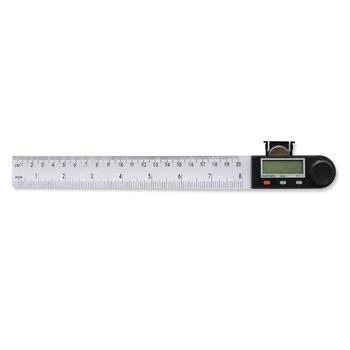 Shahe 200 mm skaitmeninis kampas valdovas plastiko skaitmeninis matlankis inclinometer Elektronų Goniometer Matlankis Kampo ieškiklis matuoklis