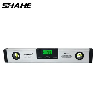 SHAHE Skaitmeninis Kampo Ieškiklis Inclinometer elektroninių Lygio Matlankis 360 laipsnių su/be Skaitmeninis Lazerinis gulsčiukas 400 mm