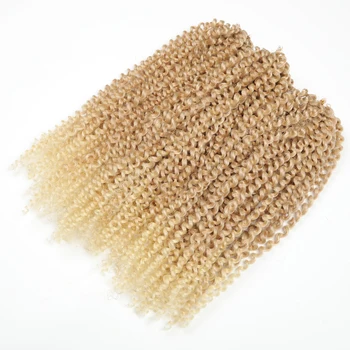 Sharopul Marley Plaukų Pratęsimo 12inch 3pieces/pak Afro Sintetinių Nėrimo Nerijos Plaukus