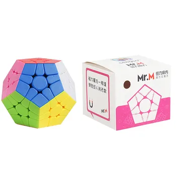 Shengshou Ponas M Magnetinių Megaminx Kubą 3x3 Magic Cube Megaminxeds Dodecahedron