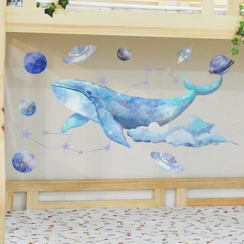 [shijuekongjian] Banginis Gyvūnų Sienų Lipdukai 