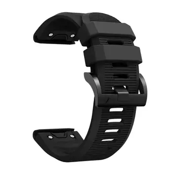 Silikono Watchband Garmin Fenix 5X 5X Plius 6X Pasienio Dirželis Watchband Garmin Fenix 6X GPS PRO Pakeitimo Apyrankė