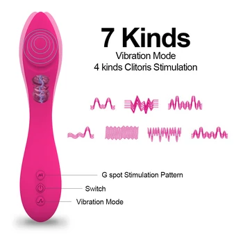 Siurbimo Vibratorius, Sekso žaislai Moterims G taško vibratorius, Sekso Suaugusiųjų Produkto poroms Klitorio Stimuliacija Dildo Vibratorius Moteris