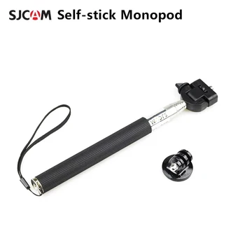 SJCAM Monopodzie Aliuminio Selfie Stick SJCAM Nešiojamą Ištraukiamas Monopodzie su Trikoju SJ4000 WiFi SJ5000 Plius M10 SJ5000x