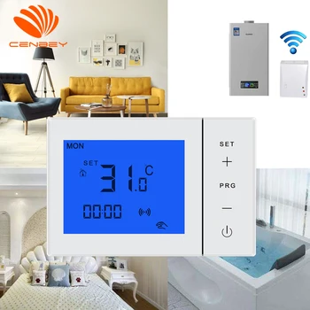 Skaitmeninis belaidis termostatas grindų šildymo termostatai centrinio šildymo baterija programuojamas kambario termostatas katilo 16A 230V