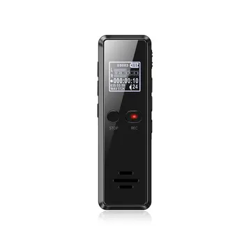 Skaitmeninis Diktofonas Įkrovimo Įrašymo Pen LCD Skaitmeninis Garso Diktofono Įrašymo Telefoną, MP3 Grotuvą, Built-in Mic V90