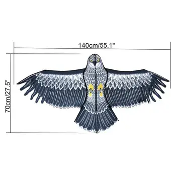 Skristi Paukštis Repeller Emuliacija Plaukioja Hawk Ratai Kovos Su Paukščių Aitvaras Daržo Kaliausė Kieme Paukščių Scarer