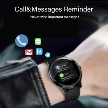 SKYBON Smart Žiūrėti Sporto Skambinkite Pranešimą Priminimas Smart Watch Moteris Vyrų Laikrodžiai IP68 Vandeniui Smartwatch 