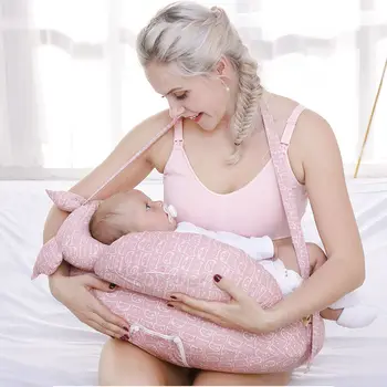 Slaugos Pagalvės Kūdikiui Motinystės Krūtimi Daugiafunkcį Reguliuojamas Naujagimių Nėščia Pagalvę Maitinti Kūdikį Plaunamas Dangtelis