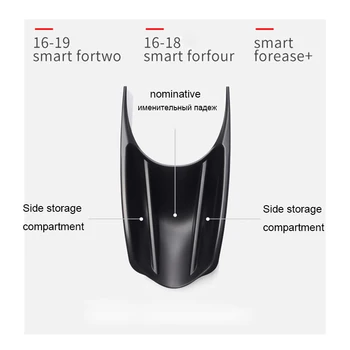 Smart 453 fortwo forfour Auto Reikmenys, Automobilių Centriniu Porankiu talpinimo Auto Bako Pirštinės Organizatorius Atveju-2019